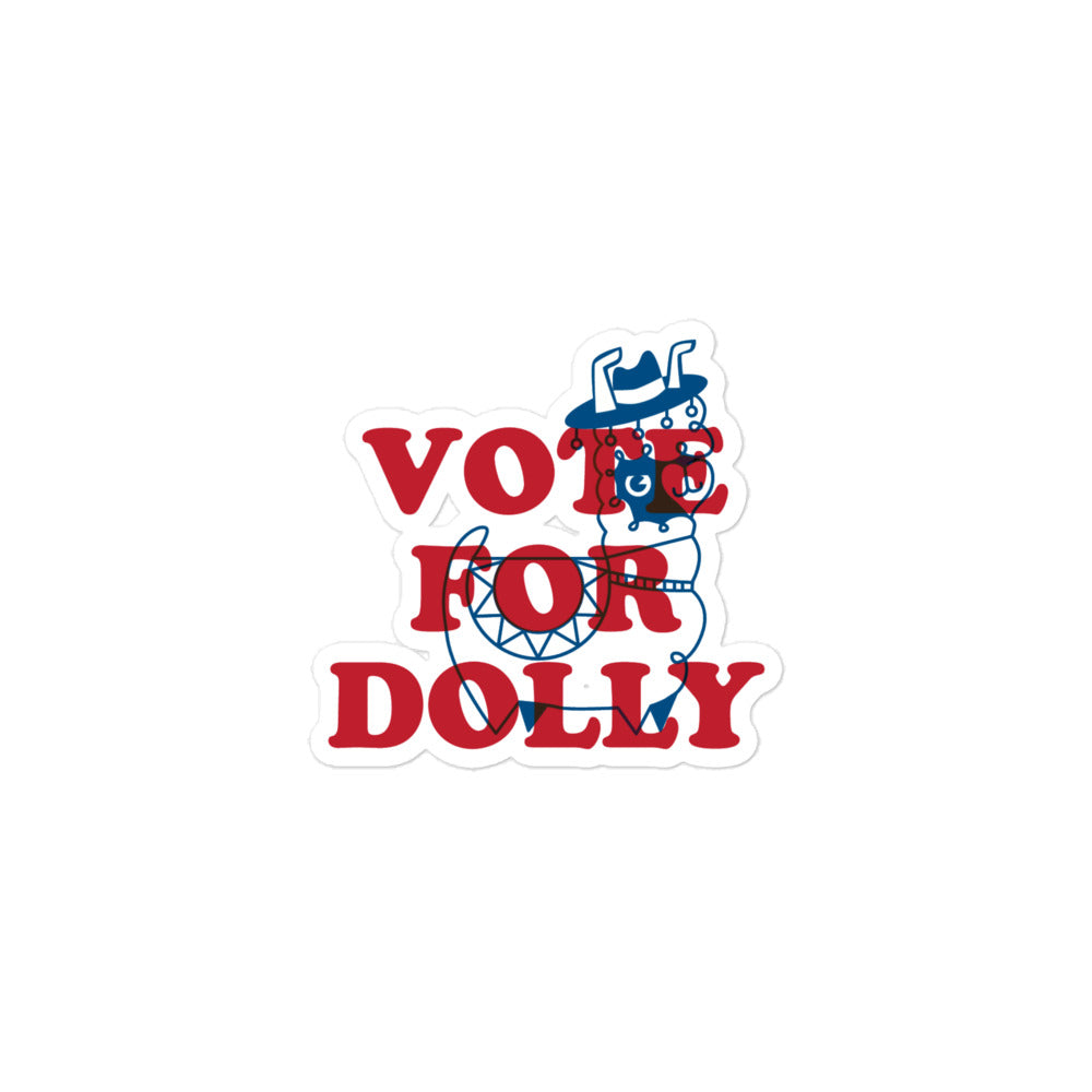 Vote for Dolly Stickers